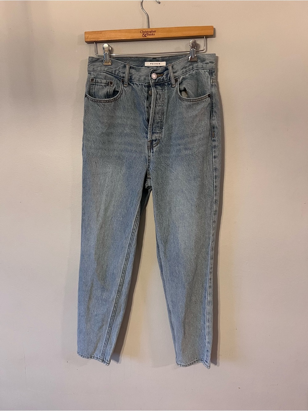 PacSun Light Blue Straight Leg Jeans